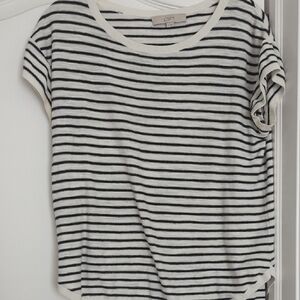 LOFT Classic Striped Short Sleeve Tee